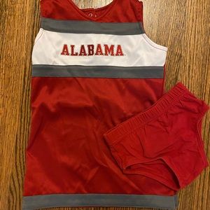 Alabama cheerleading outfit